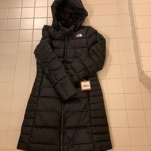 MUST GO! NWT (detached) womens North Face metro 2 parka size small- black